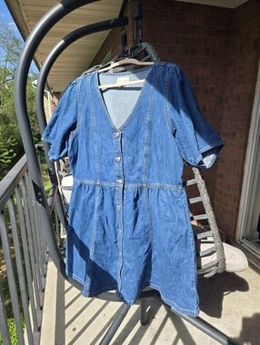 AE Denim A-Line Dress